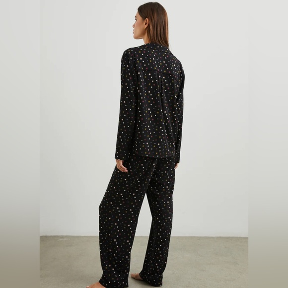 Rails | Clara Pajama Set in Rainbow Stars | M - Picture 3 of 11